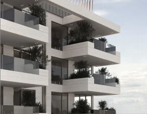 Luxury apartments in guarded complex