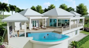 The new villa panoramic ocean view