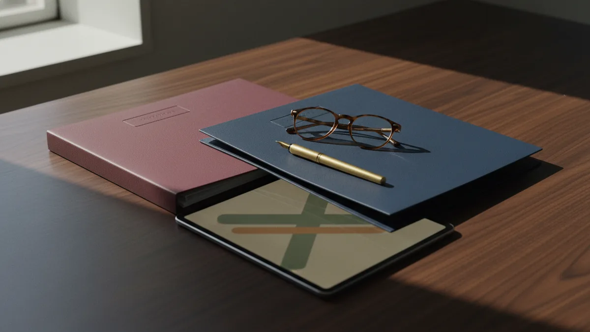 Two document folders on an adviser's desk — weighing citizenship vs residence by investment in 2026